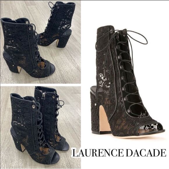 New Lawrence Decade Lace Booties NWOB - Picture 2 of 8